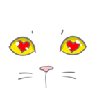 とある猫の目（個別スタンプ：2）