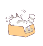 ふさふさ猫のチョビくん（個別スタンプ：34）