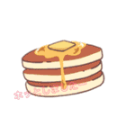 おもしろ食べ物ダジャレ（個別スタンプ：1）