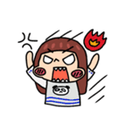 痩せていこうと計画しています。（個別スタンプ：11）