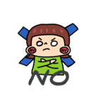 痩せていこうと計画しています。（個別スタンプ：27）