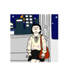 毎日疲れるサラリーマンの一日（個別スタンプ：5）