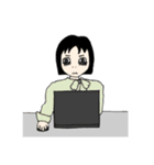 毎日疲れるサラリーマンの一日（個別スタンプ：18）