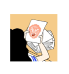 毎日疲れるサラリーマンの一日（個別スタンプ：24）
