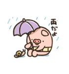 Piggy  Heart（個別スタンプ：26）
