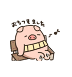 Piggy  Heart（個別スタンプ：37）