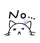 ねこさんのひとこと（個別スタンプ：6）