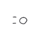 nanase's顔文字スタンプ（個別スタンプ：16）
