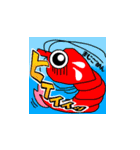 海の仲間たちの日常会話（個別スタンプ：8）