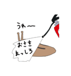 なめくじと愉快な仲間たち（個別スタンプ：3）