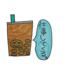 【手描き】ゆるっとたぴおか（個別スタンプ：5）