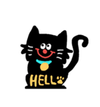 黒キャッツのクロくん（個別スタンプ：1）