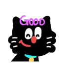 黒キャッツのクロくん（個別スタンプ：9）