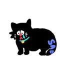 黒キャッツのクロくん（個別スタンプ：10）