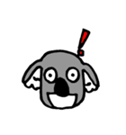 ブサイクなコアラ（個別スタンプ：3）