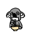 ブサイクなコアラ（個別スタンプ：22）