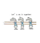 The Carrot Ballet Co. (英語)（個別スタンプ：34）