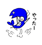 魚と中の人（個別スタンプ：8）