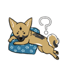 黒マズルの雑種犬 クロハナさん（個別スタンプ：2）