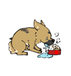黒マズルの雑種犬 クロハナさん（個別スタンプ：25）