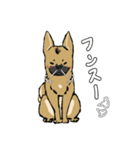 黒マズルの雑種犬 クロハナさん（個別スタンプ：39）