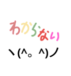 ヽ(^。^)ノスタンプ（個別スタンプ：6）