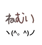 ヽ(^。^)ノスタンプ（個別スタンプ：11）