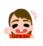 出っ歯ちゃん♡♡（個別スタンプ：34）