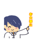 優しいお医者さんと可愛い動物の助手（個別スタンプ：2）