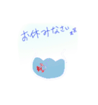 夏の透けるスタンプ（個別スタンプ：1）