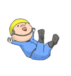 ヘルメットよし男2（個別スタンプ：22）