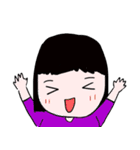 情緒不安定な女（個別スタンプ：5）