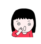 情緒不安定な女（個別スタンプ：6）