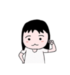 情緒不安定な女（個別スタンプ：8）