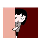 情緒不安定な女（個別スタンプ：12）