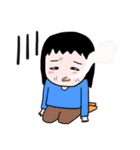 情緒不安定な女（個別スタンプ：16）