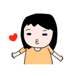 情緒不安定な女（個別スタンプ：18）