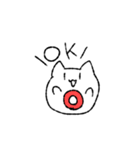 ゆるゆるなもちねこさんスタンプ（個別スタンプ：16）