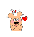 熊本弁 POP Color Bear Ver.（個別スタンプ：1）