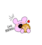 熊本弁 POP Color Bear Ver.（個別スタンプ：3）