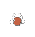 人っぽいネコの日常（個別スタンプ：16）