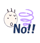 毛が三本（個別スタンプ：5）