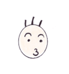 毛が三本（個別スタンプ：32）