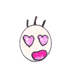 毛が三本（個別スタンプ：34）