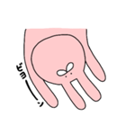 ふつうのウサギのゆるめな毎日（個別スタンプ：24）