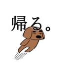 〇束ゲヲスミンと父犬（個別スタンプ：39）