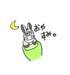 【日常会話】ロバのバロくん（個別スタンプ：2）