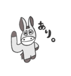 【日常会話】ロバのバロくん（個別スタンプ：11）