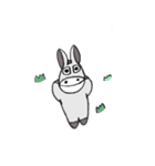【日常会話】ロバのバロくん（個別スタンプ：24）