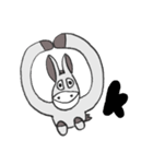 【日常会話】ロバのバロくん（個別スタンプ：36）
